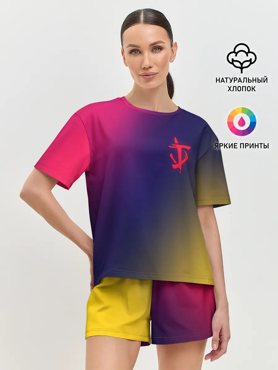 Женская пижама с шортами / DOOM / ДУМ