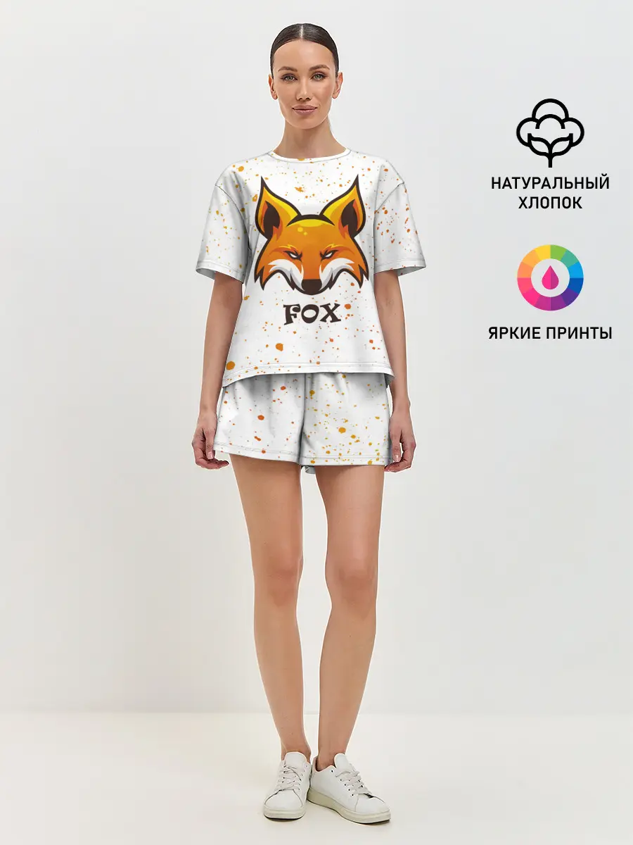 Женская пижама с шортами / FOX
