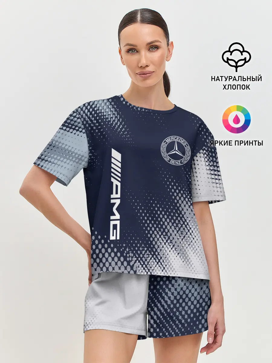 Женская пижама с шортами / MERCEDES / Мерседес