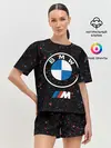 Женская пижама с шортами / BMW / БМВ