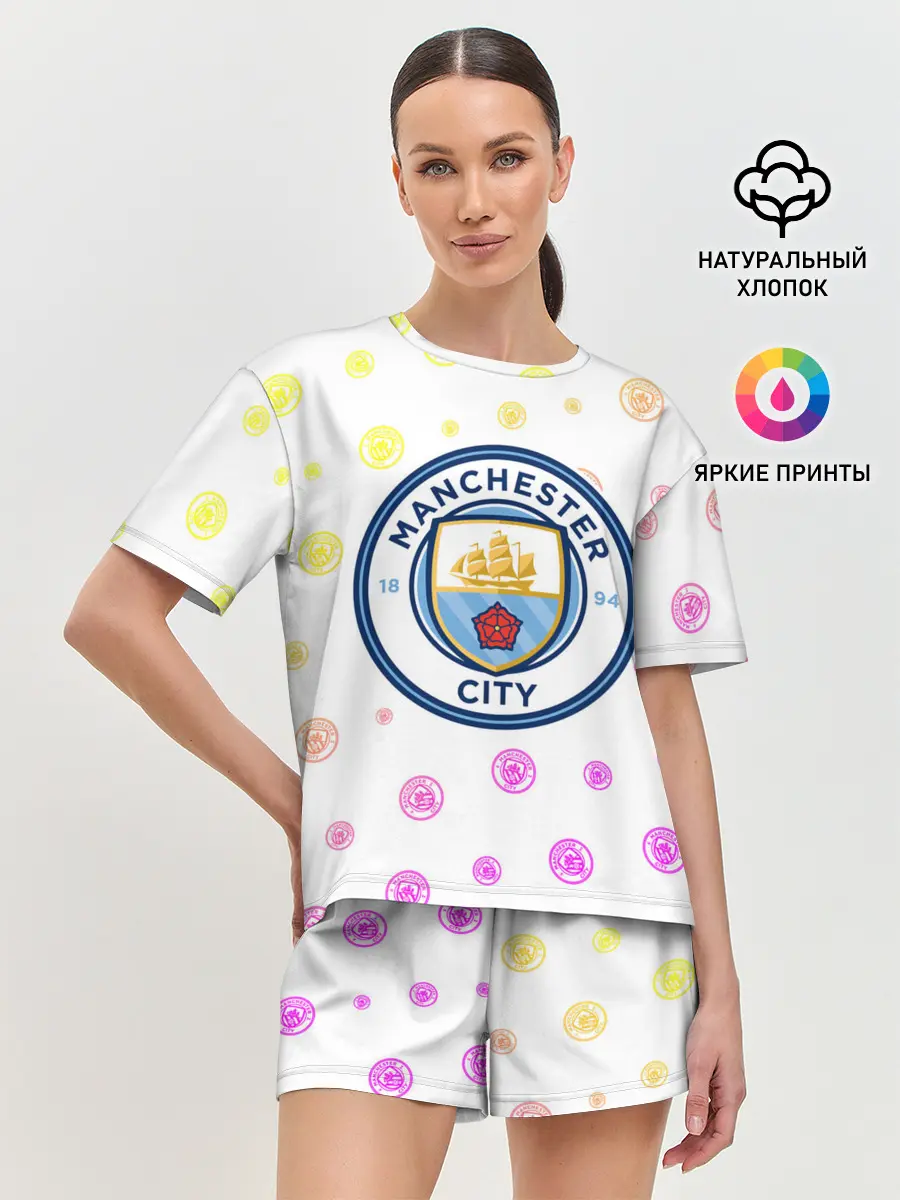 Женская пижама с шортами / MANCHESTER CITY Манчестер Сити