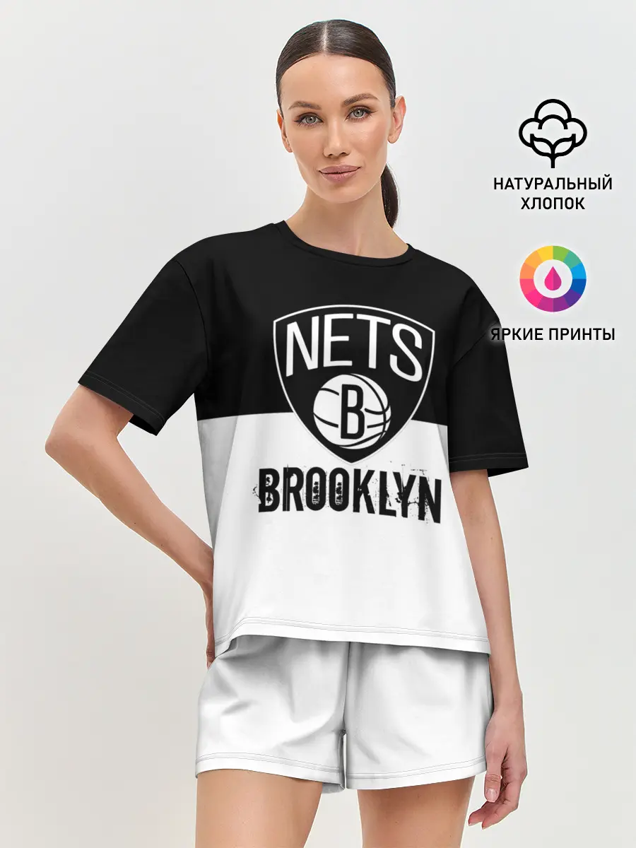 Женская пижама с шортами / Бруклирн