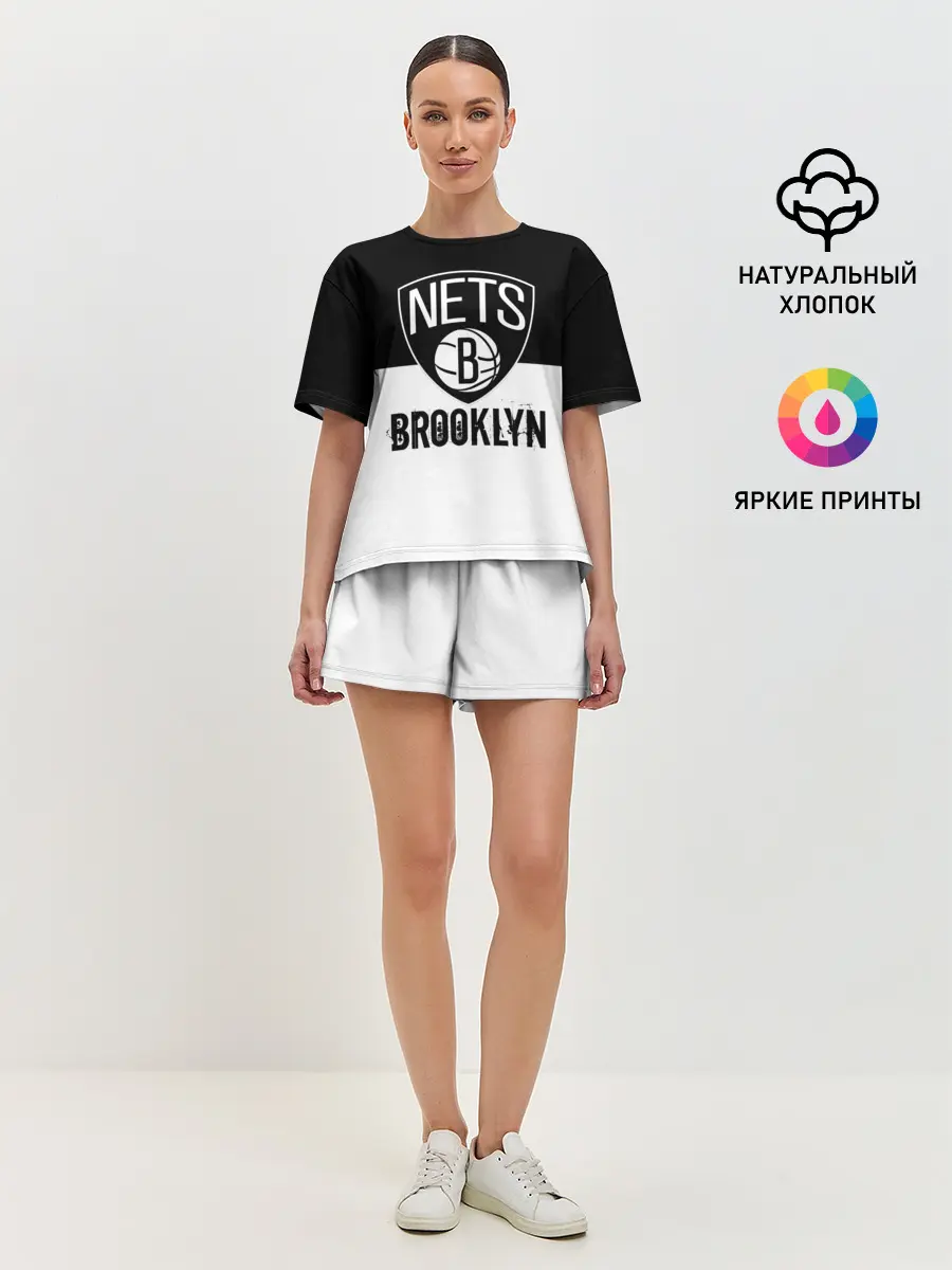 Женская пижама с шортами / Бруклирн