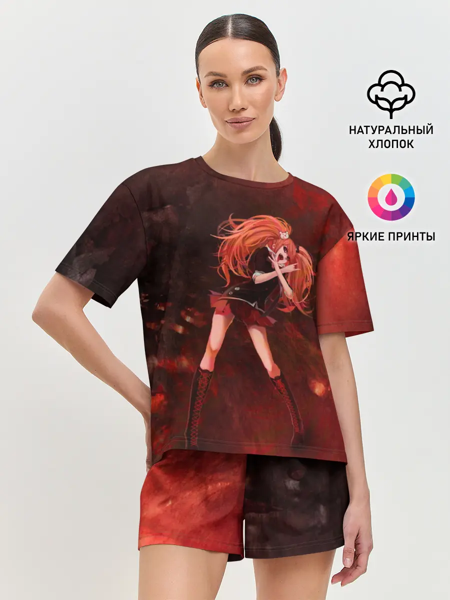 Женская пижама с шортами / Джунко Эношима