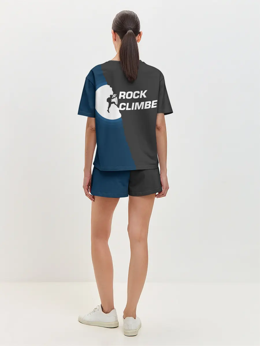 Женская пижама с шортами / Скалолаз