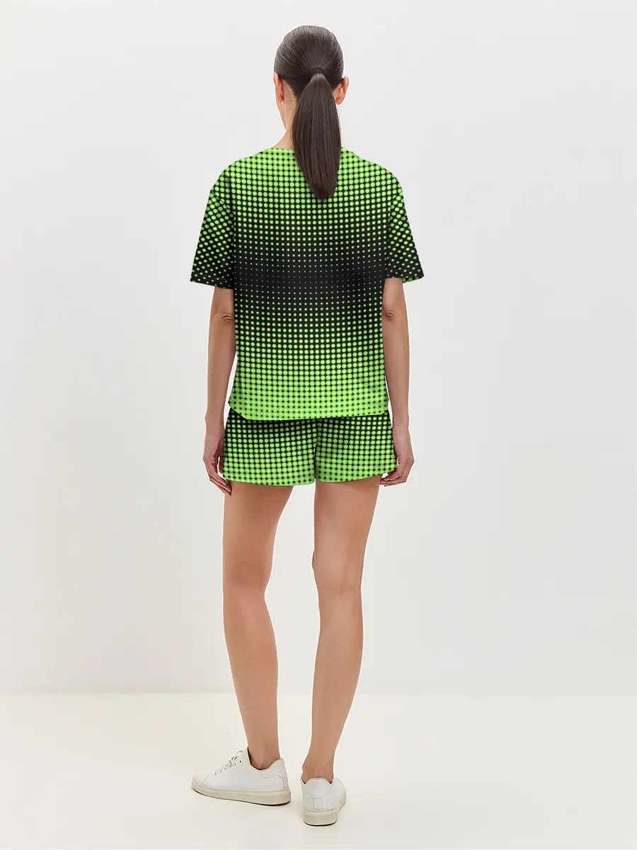 Женская пижама с шортами / Симметрия