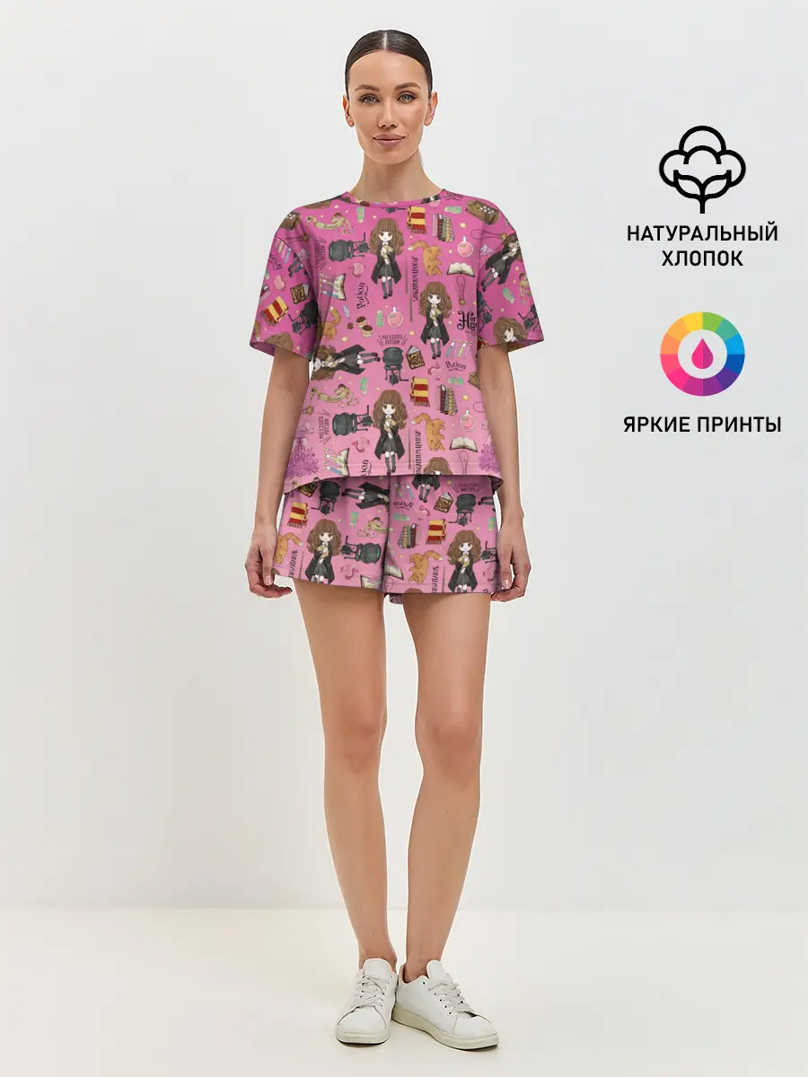 Женская пижама с шортами / Гермиона