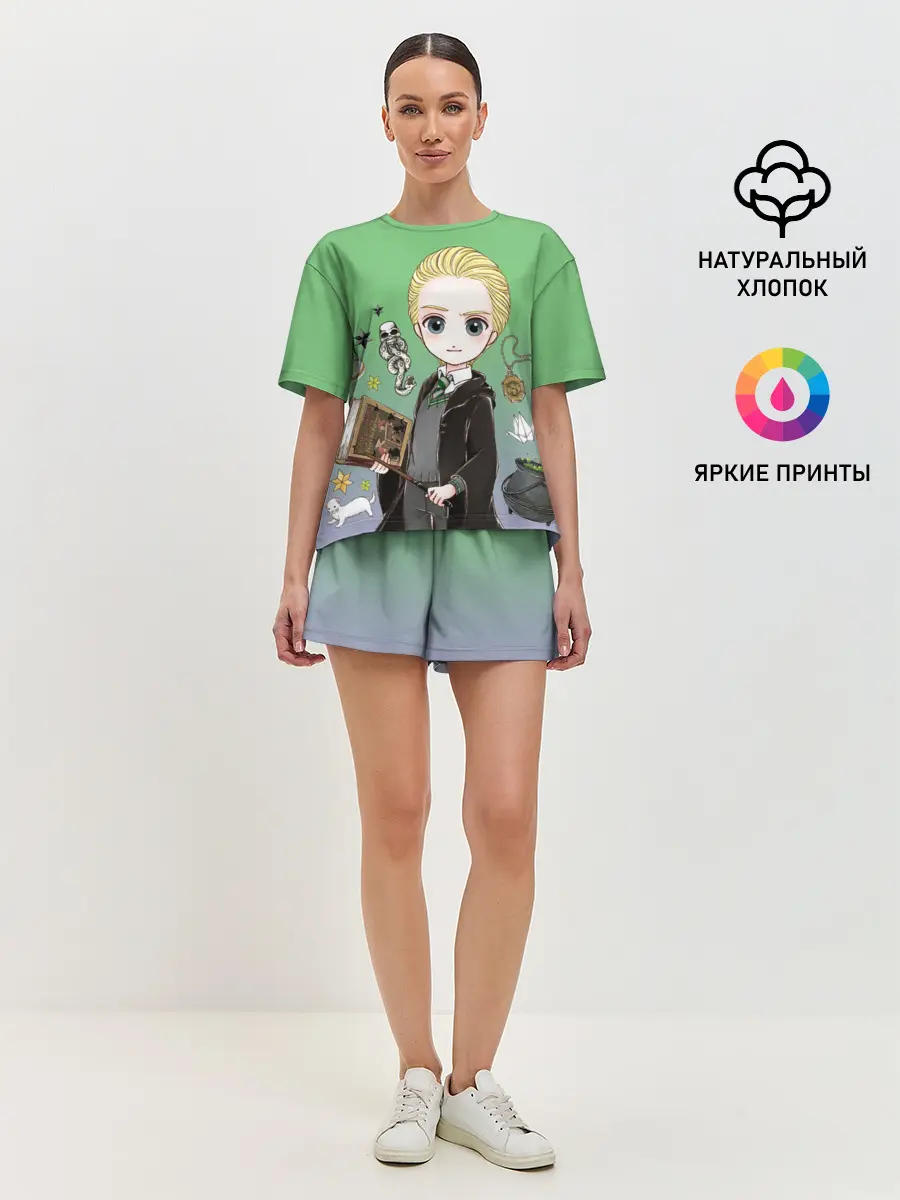 Женская пижама с шортами / Драко