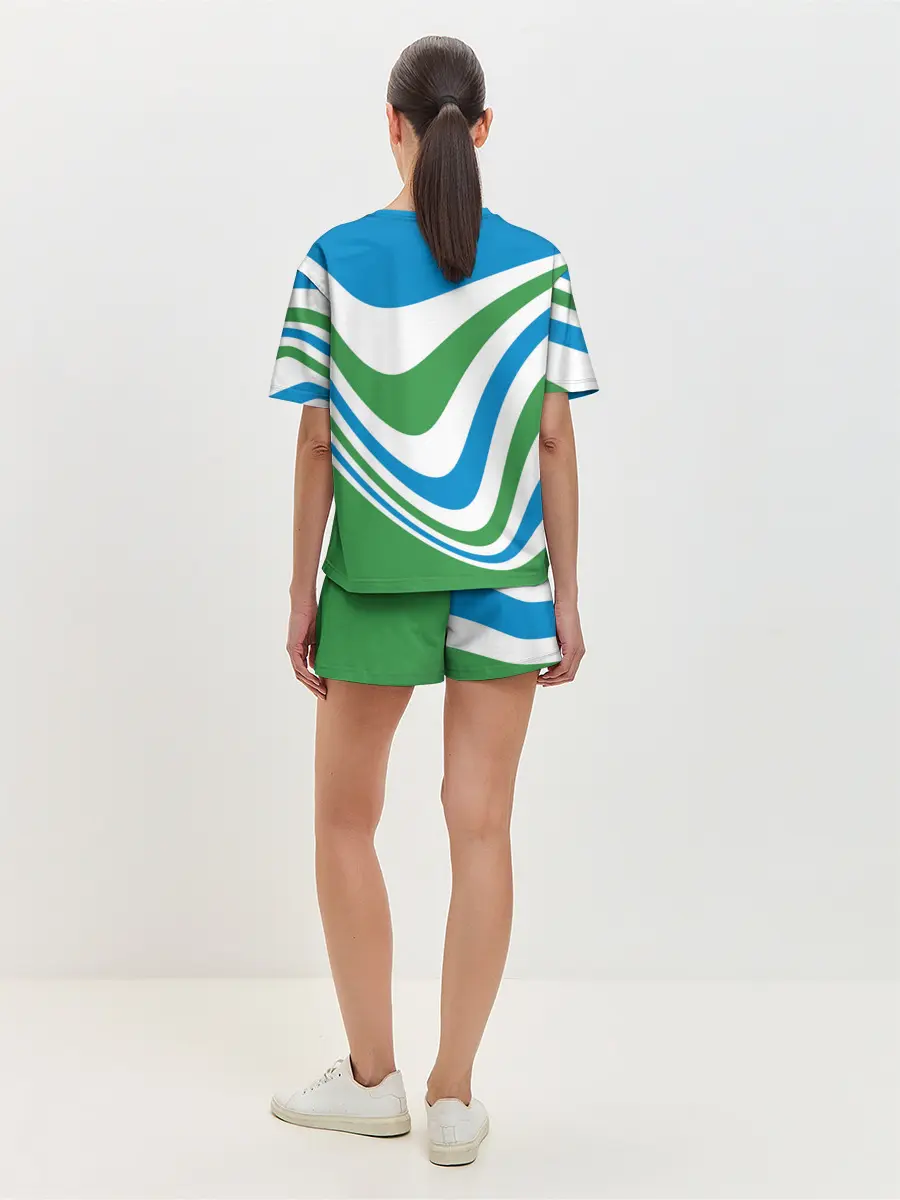 Женская пижама с шортами / Узбекистан