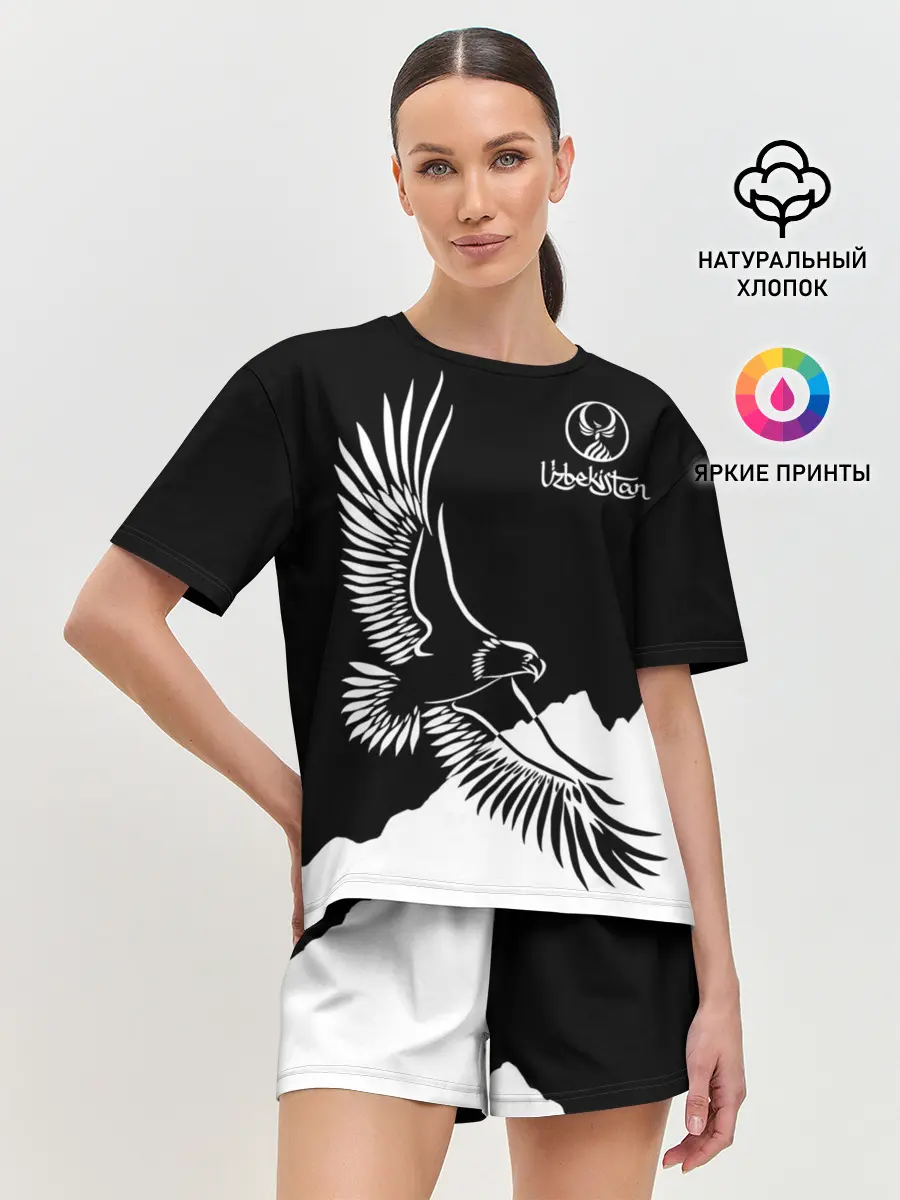 Женская пижама с шортами / Узбекистан