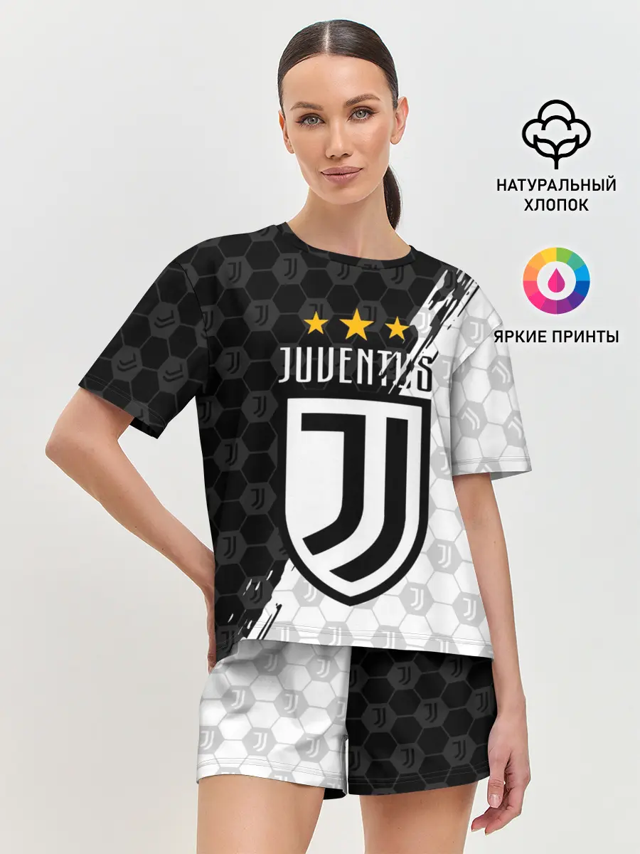 Женская пижама с шортами / JUVENTUS