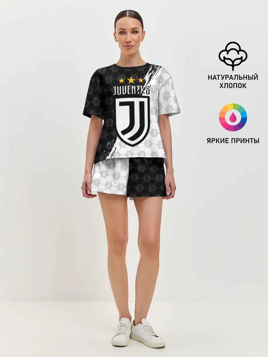 Женская пижама с шортами / JUVENTUS