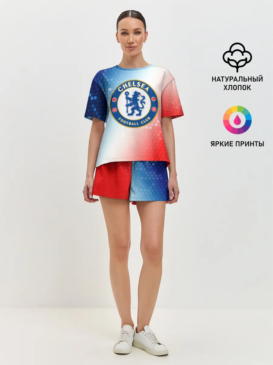 Женская пижама с шортами / CHELSEA F.C. / ЧЕЛСИ