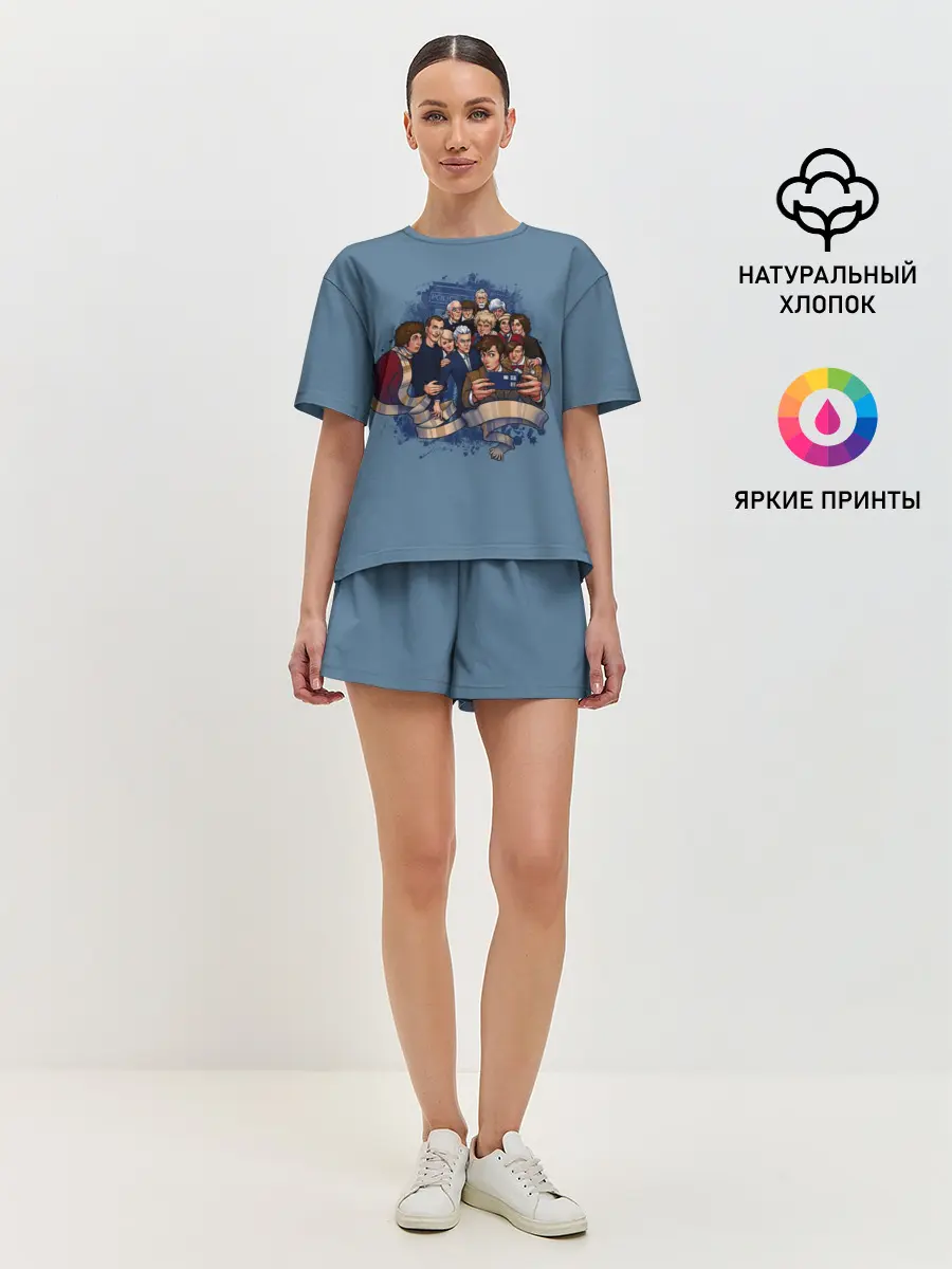 Женская пижама с шортами / 13 докторов кто