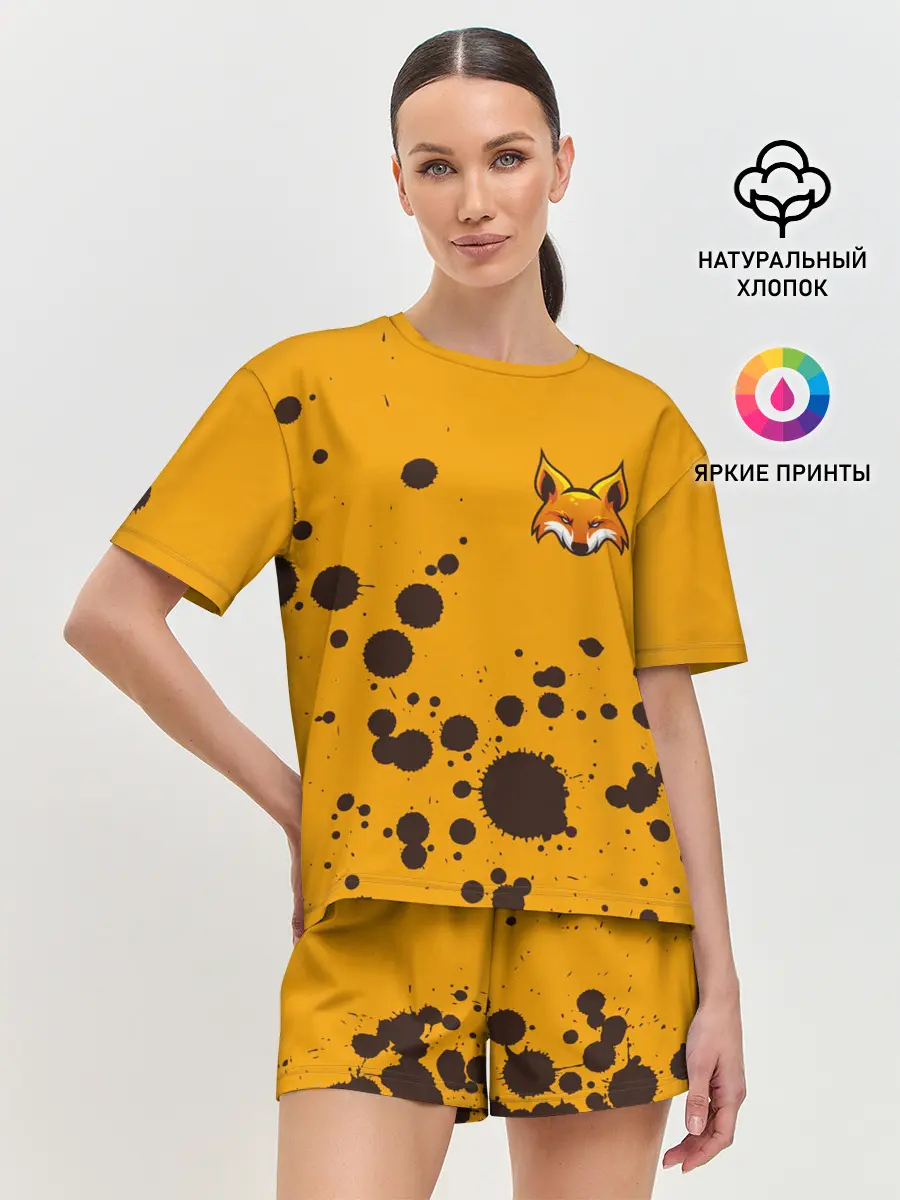 Женская пижама с шортами / FOX