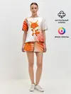 Женская пижама с шортами / ЛИСИЧКА / FOXY