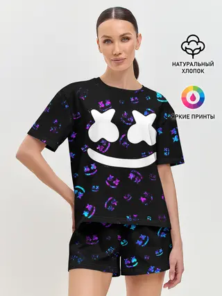 Женская пижама с шортами / MARSHMELLO / МАРШМЕЛЛОУ