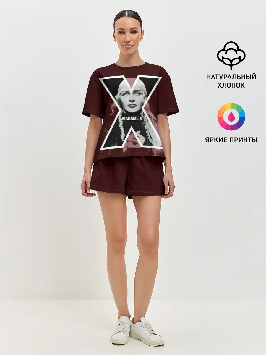 Женская пижама с шортами / MADAMEX