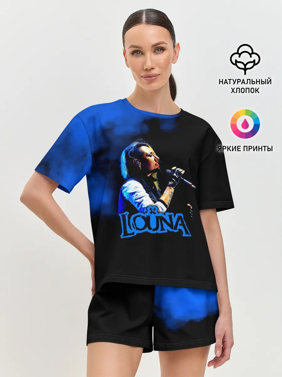 Женская пижама с шортами / Louna