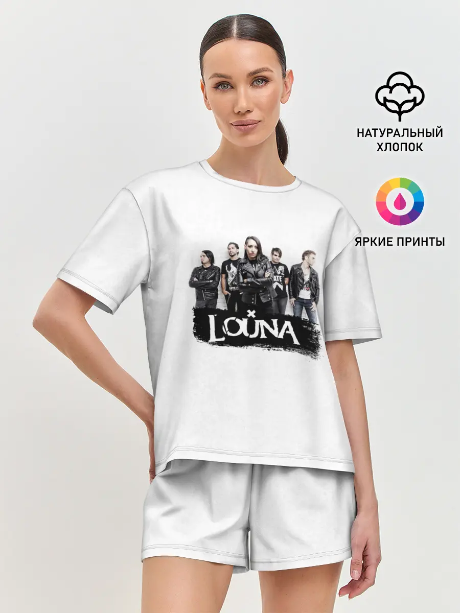 Женская пижама с шортами / Louna