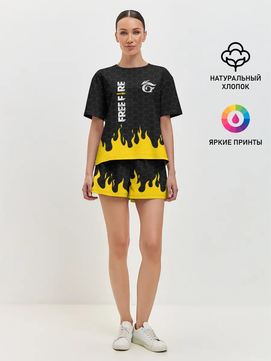 Женская пижама с шортами / GARENA FREE FIRE