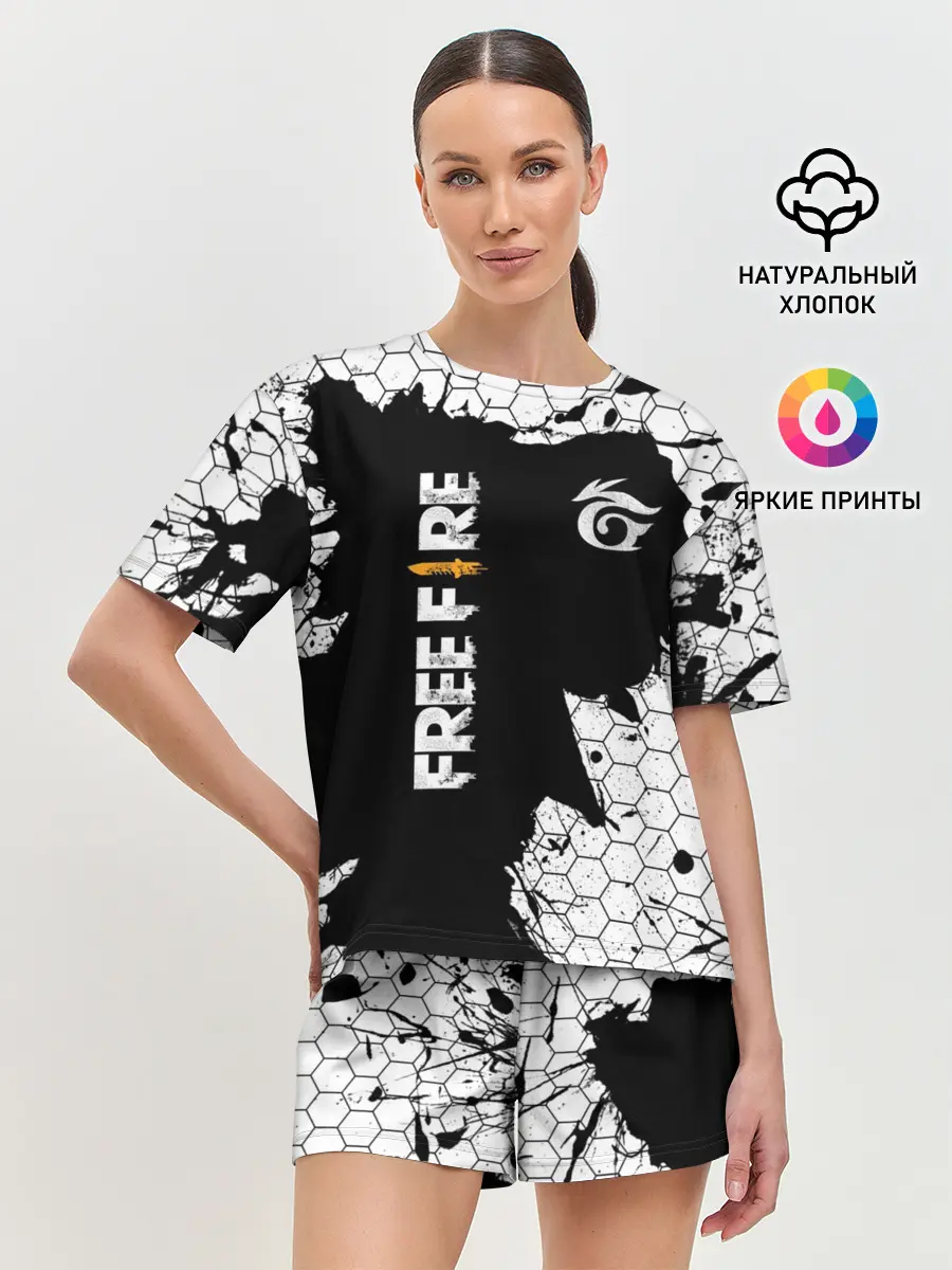Женская пижама с шортами / GARENA FREE FIRE