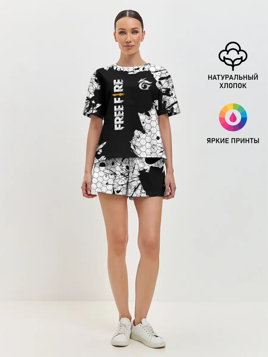 Женская пижама с шортами / GARENA FREE FIRE