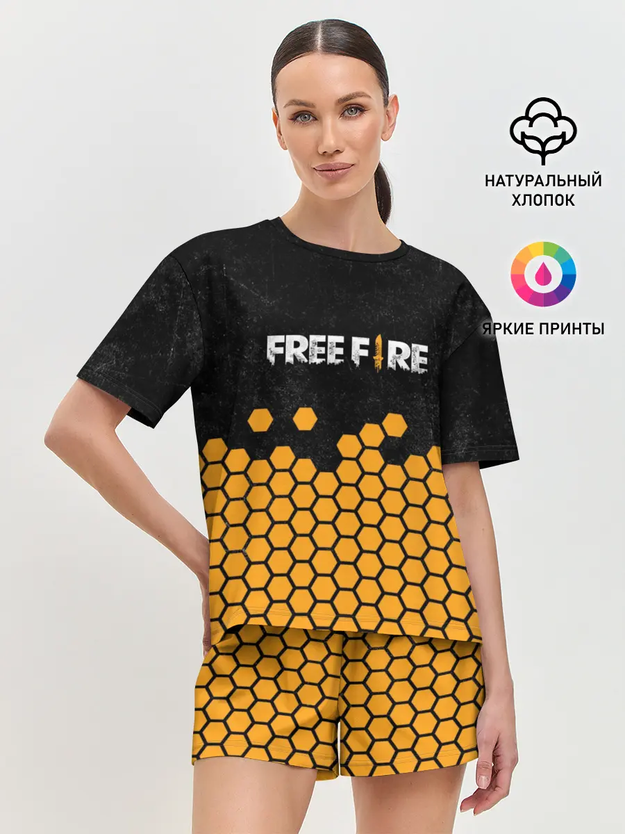 Женская пижама с шортами / GARENA FREE FIRE