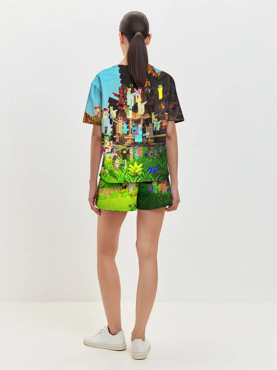 Женская пижама с шортами / MY LITTLE MINECRAFT