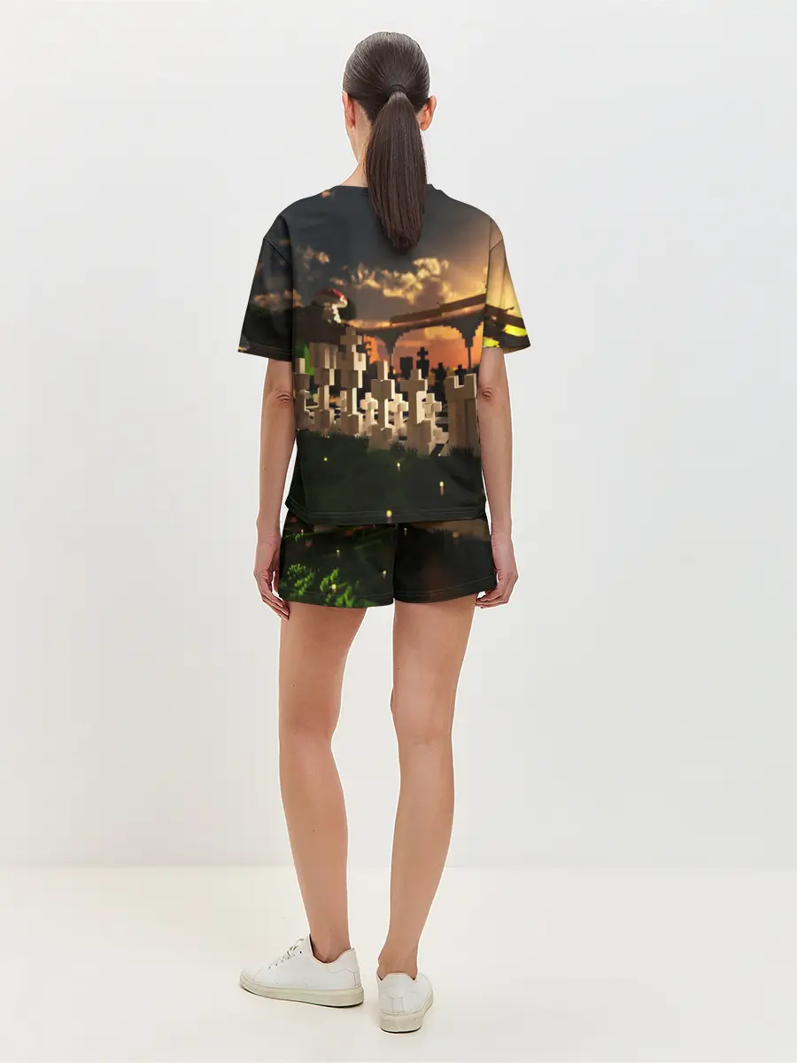 Женская пижама с шортами / MINECRAFT