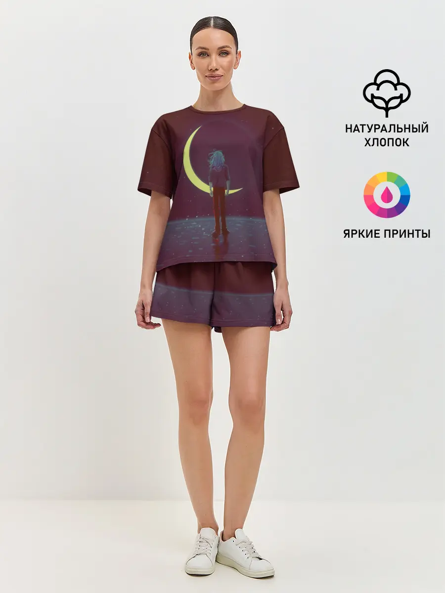 Женская пижама с шортами / Sally face