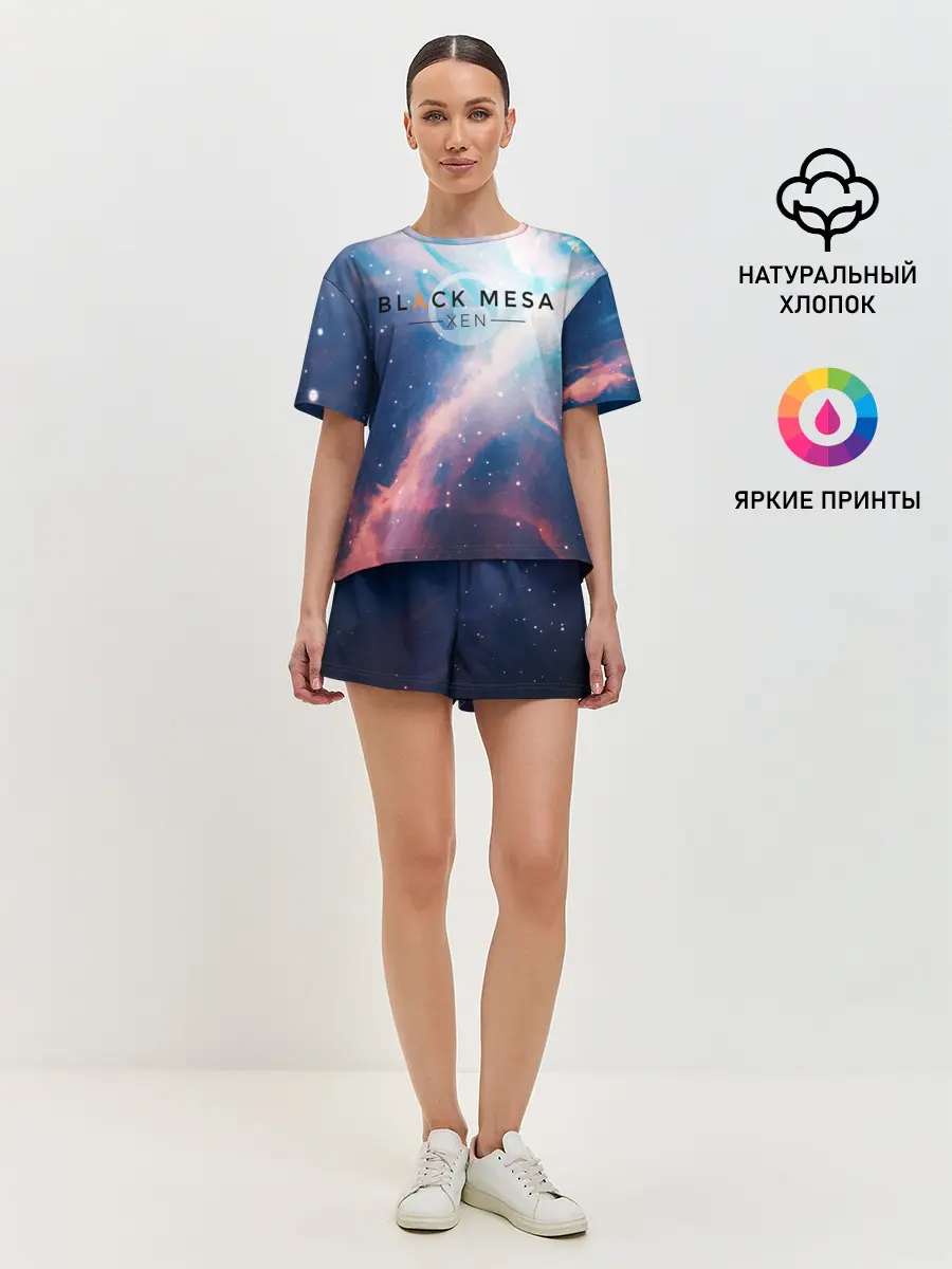 Женская пижама с шортами / HALF-LIFE - Black Mesa: XEN