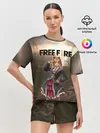 Женская пижама с шортами / FREE FIRE - Caroline