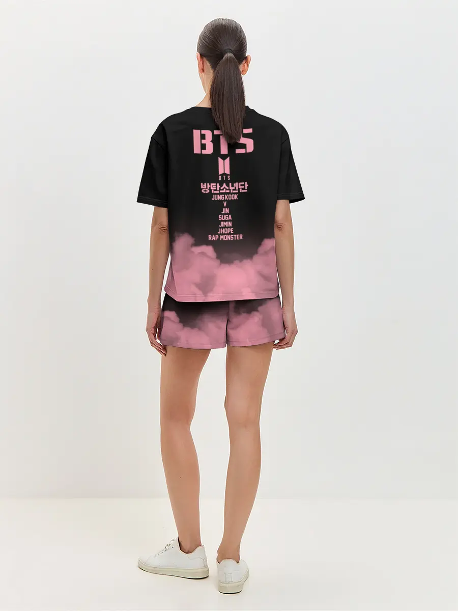 Женская пижама с шортами / BTS