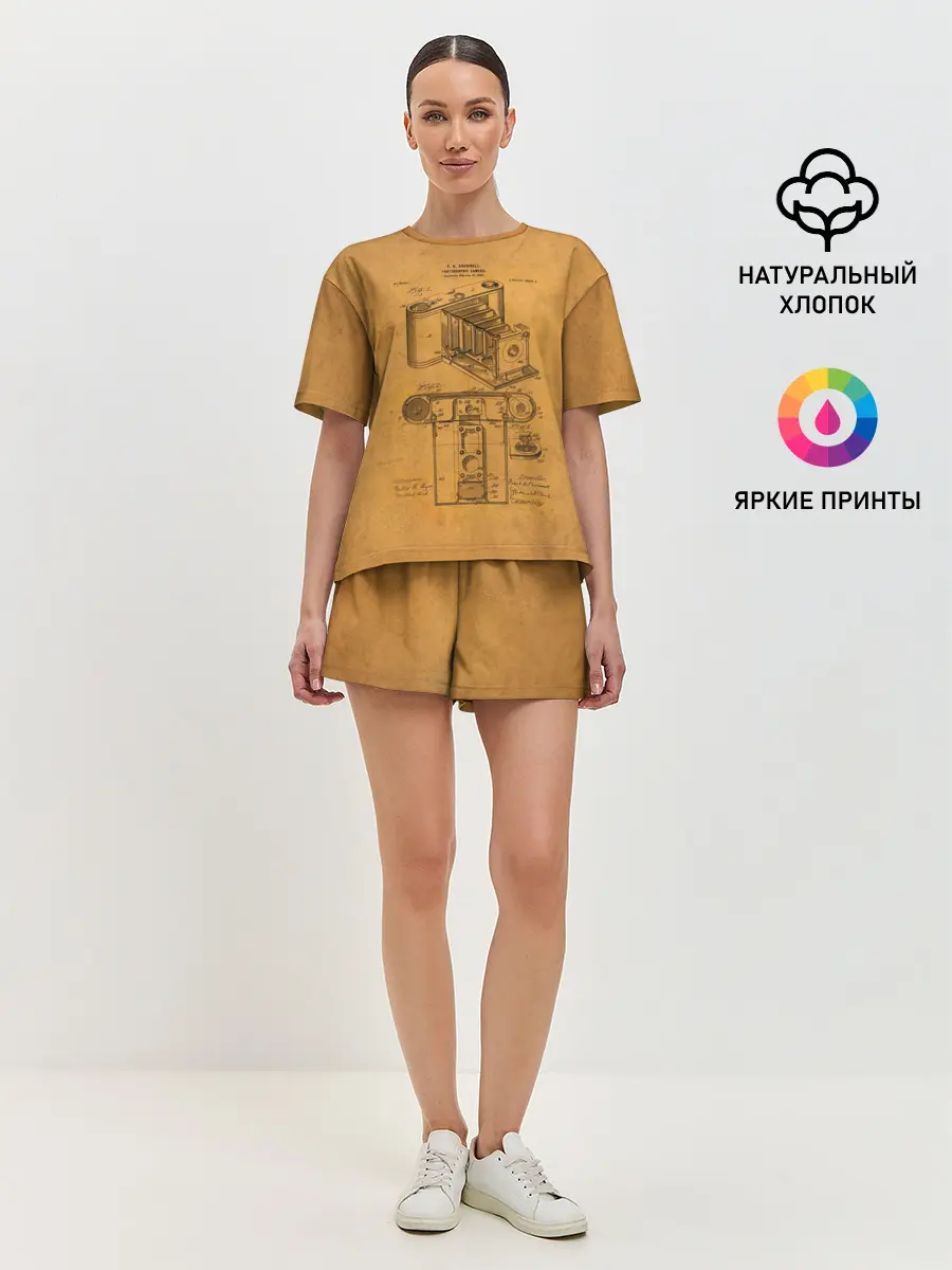 Женская пижама с шортами / Photographic Camera Patent