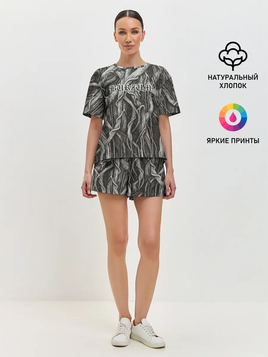 Женская пижама с шортами / Burzum