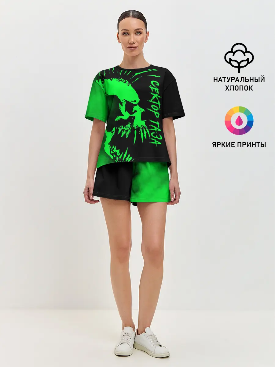 Женская пижама с шортами / Сектор Газа