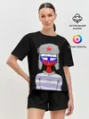 Женская пижама с шортами / CountryHumans - Россия