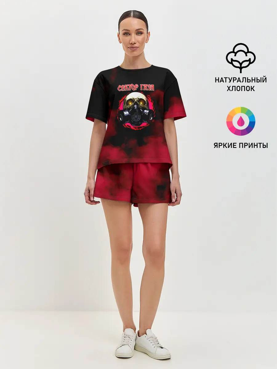 Женская пижама с шортами / Сектор Газа