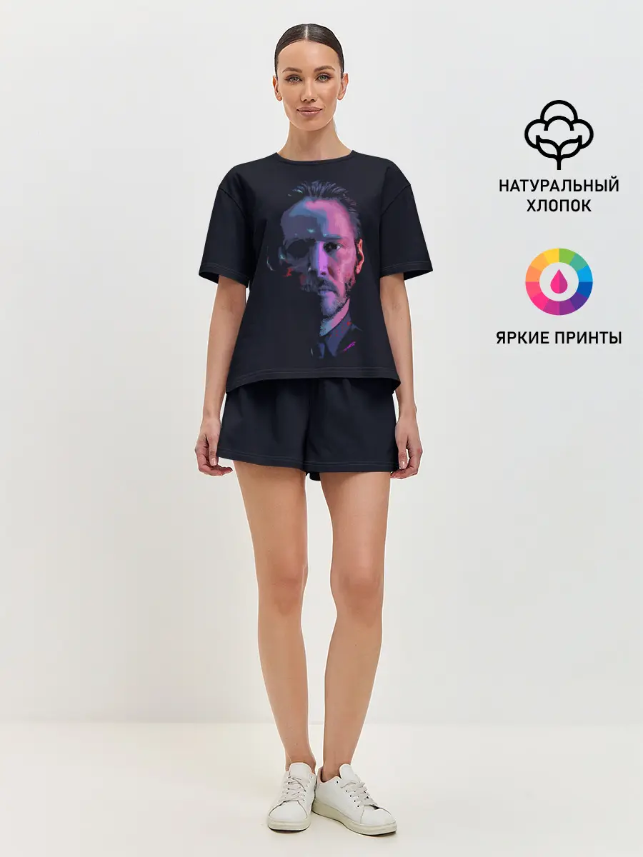 Женская пижама с шортами / Джон Уик