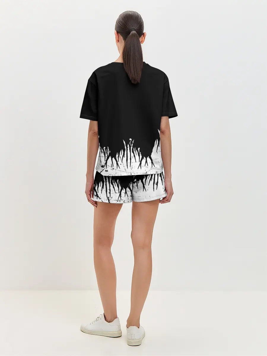 Женская пижама с шортами / RAMMSTEIN