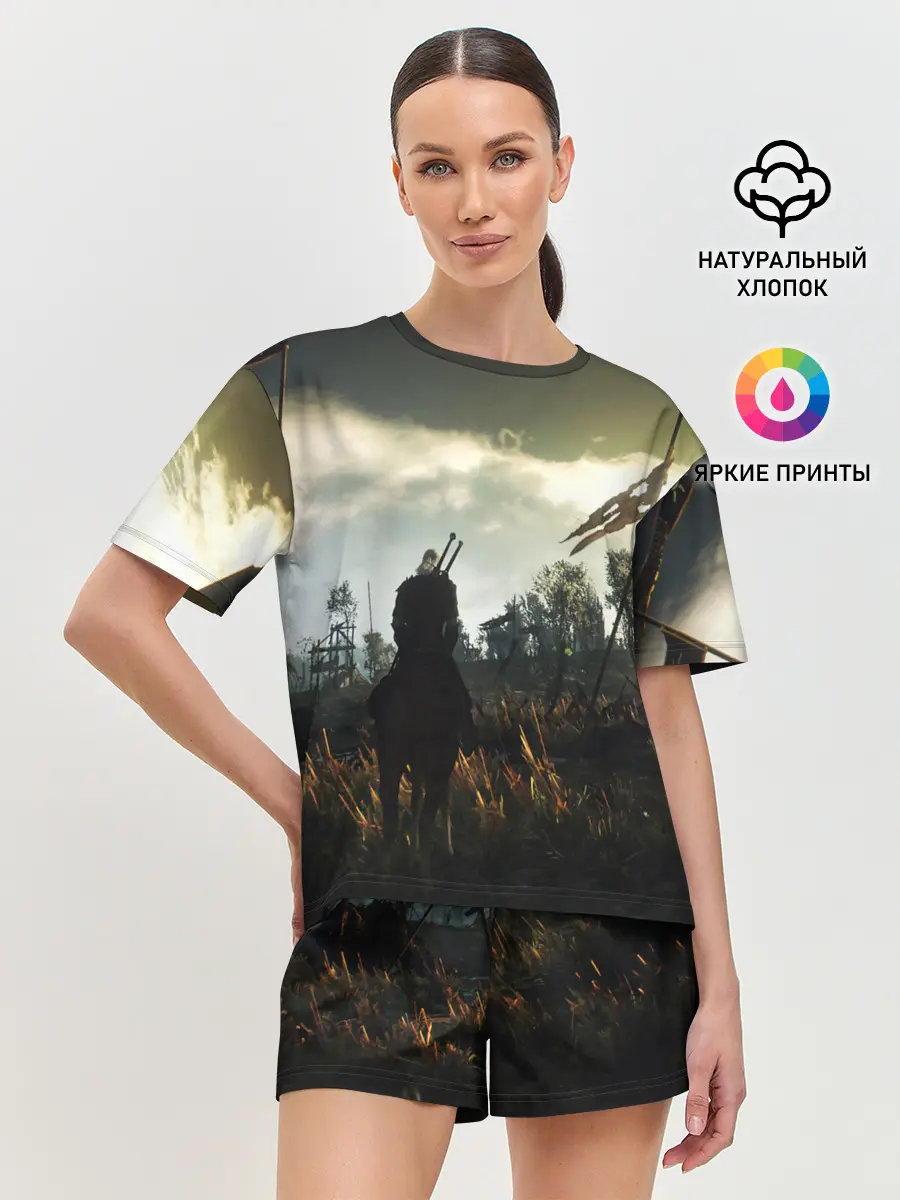 Женская пижама с шортами / THE WITCHER 3