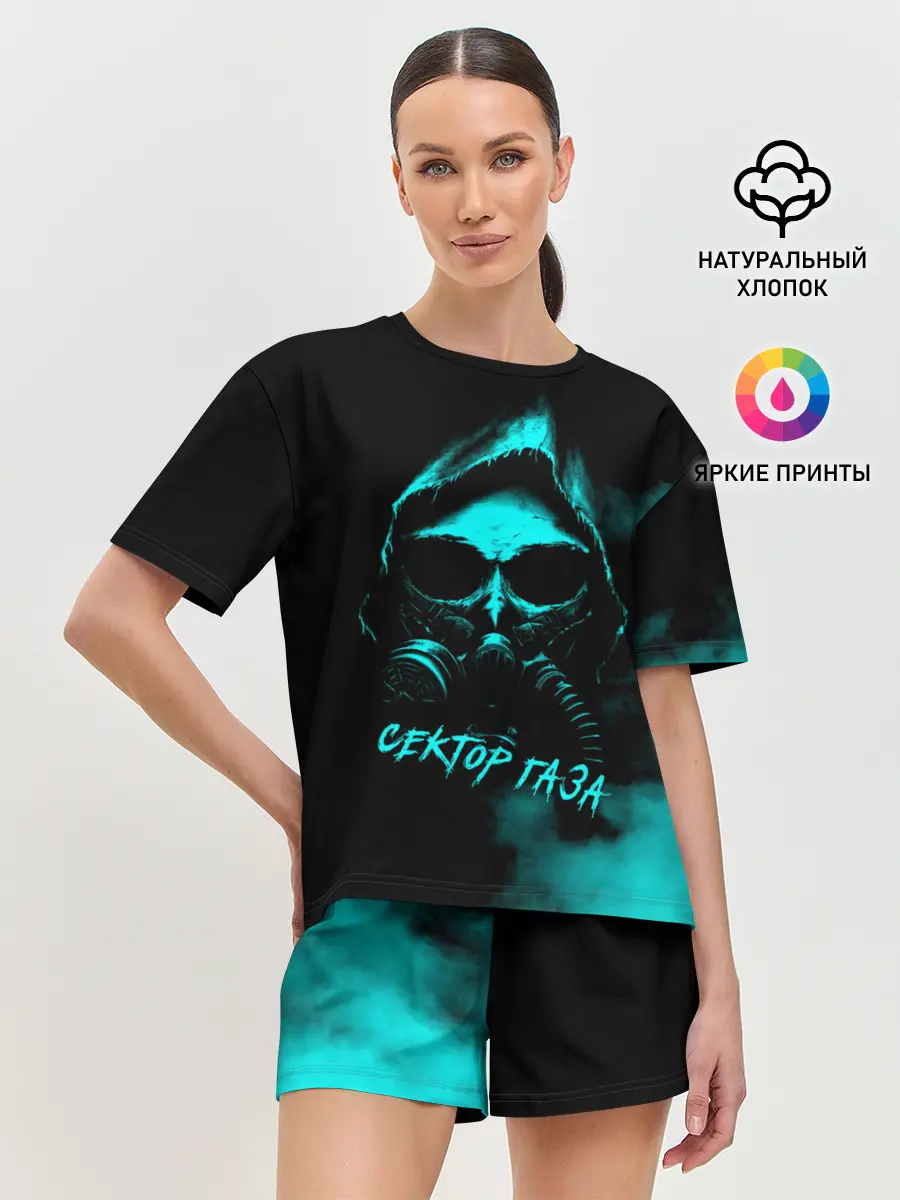 Женская пижама с шортами / Сектор Газа