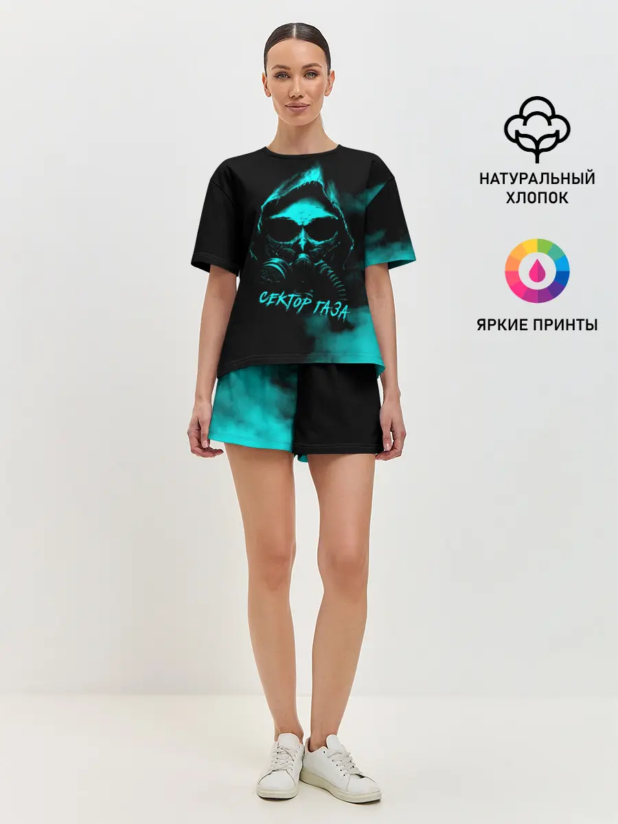 Женская пижама с шортами / Сектор Газа