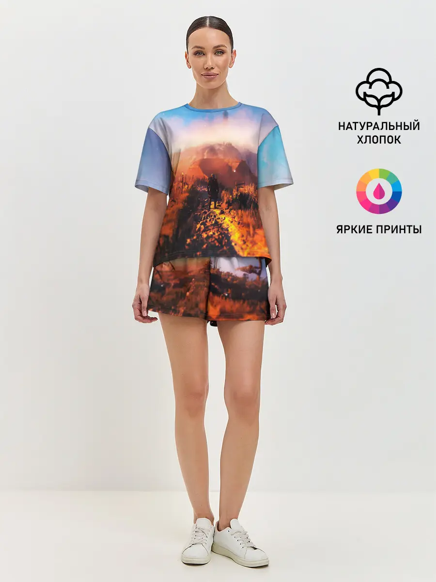 Женская пижама с шортами / ВЕДЬМАК