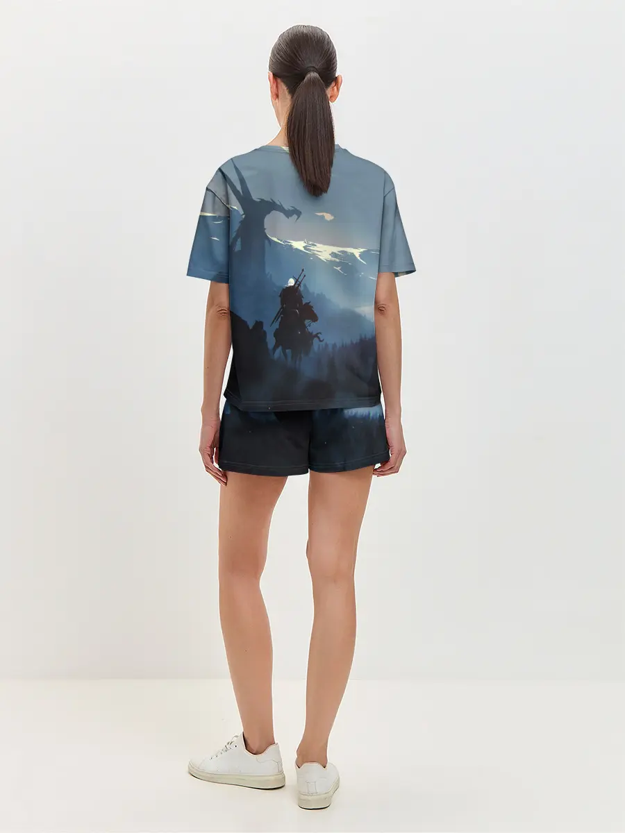 Женская пижама с шортами / ВЕДЬМАК