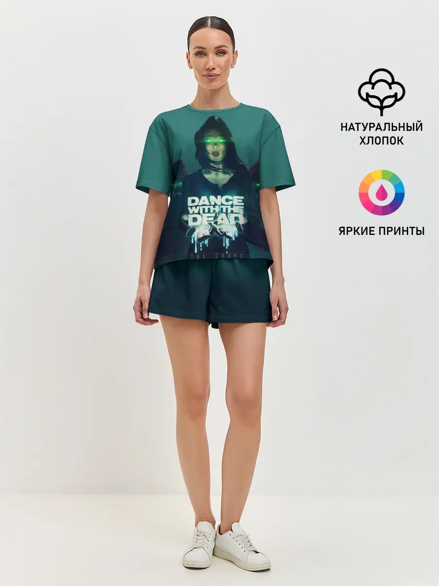 Женская пижама с шортами / Dance With The Dead