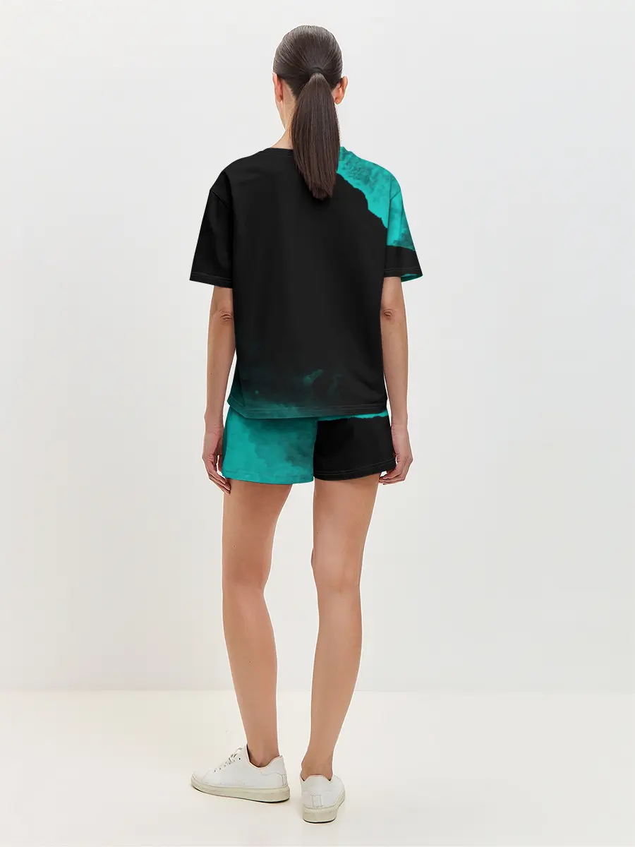 Женская пижама с шортами / Пикник