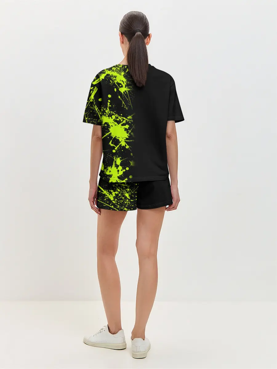 Женская пижама с шортами / Metallica