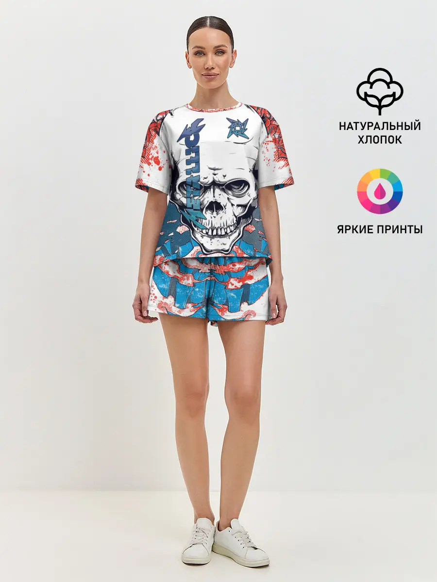 Женская пижама с шортами / METALLICA | МЕТАЛЛИКА